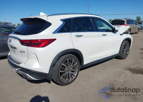 2020 Infiniti Qx50 Sensory Awd z USA, uszkodzony, nr VIN 3PCAJ5M34LF102085
